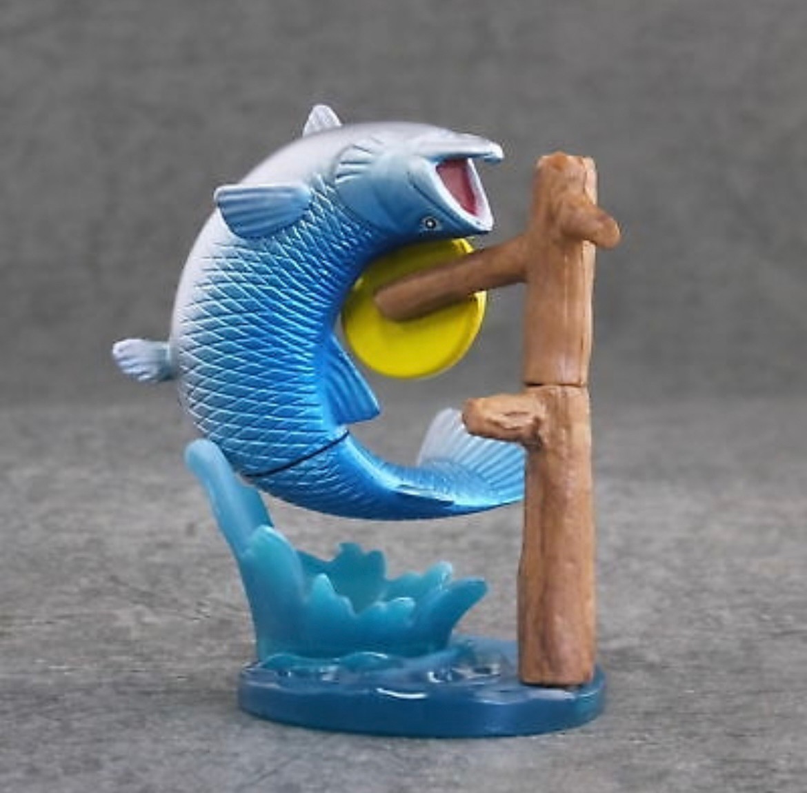 กาชาปอง เจ้าหนูสิงห์นักตก Fishing Boy Fisherman Sanpei Tsurikichi Sanpei Fishing Scene Collection ~Freshwater Fish Edition~ Gashapon by Epoch (Set of 5+1)