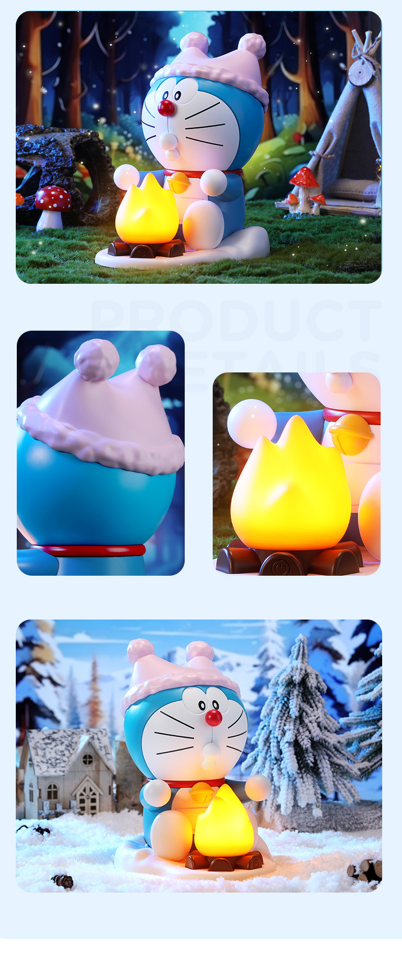 โคมไฟ โดราเอม่อน ลิขสิทธิ์แท้ Doraemon Decorative Night Light