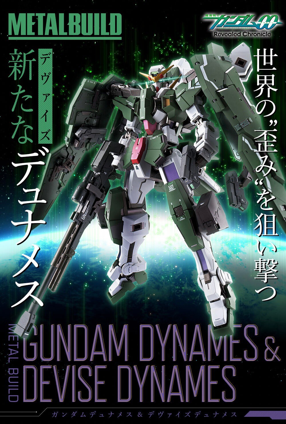 PRE-ORDER : METAL BUILD Gundam Dynames & Devise Dynames
