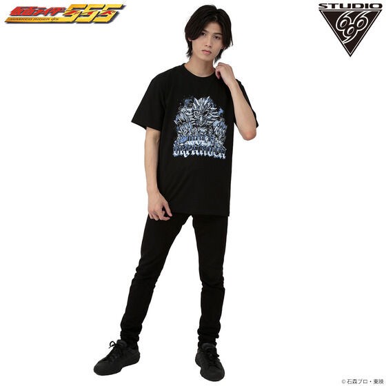 PRE-ORDER : Kamen Rider 555 Wolf Orphnoch T-shirt feat.STUDIO696