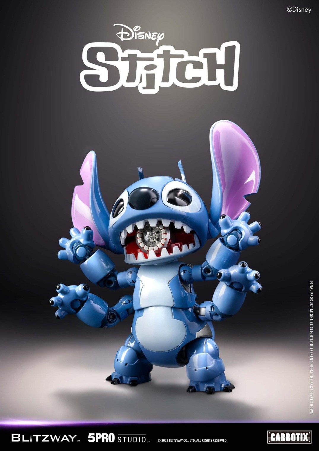 CARBOTIX Disney Characters Series Mickey Mouse / Donald Duck / Stitch by Blitzway x 5Pro Studio