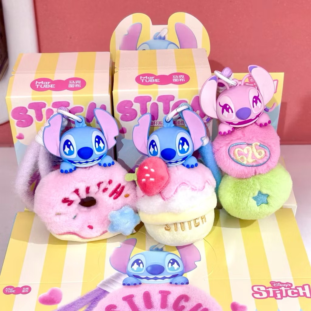 ร้าน🇹🇭 พร้อมส่ง✨ โมเดลตุ๊กตาพวงกุญแจได้ 1ตัว - Disney - Stitch Sweet Aromatherapy Pendant Series by Martube