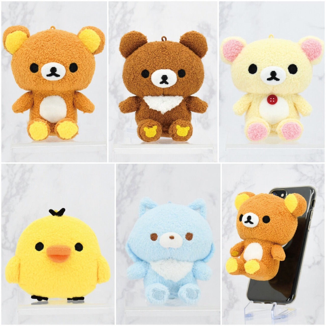 PRE-ORDER : PlayCharm Tom & Jerry / Fluffy Rilakkuma / Fluffy Sumikko Gurashi
