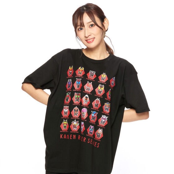 PRE-ORDER : Kamen Rider Geats & Kamen Rider Series Deformed T-shirt