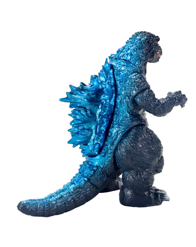 Godzilla - CCP Middle Size Series Godzilla EX Vol.5 Godzilla (2001) Godzilla Blue Ver. Soft vinyl by CCP (Lot JP)