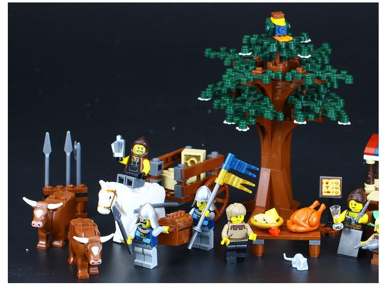 Lepin 16011 Medieval Market Village 1601pcs