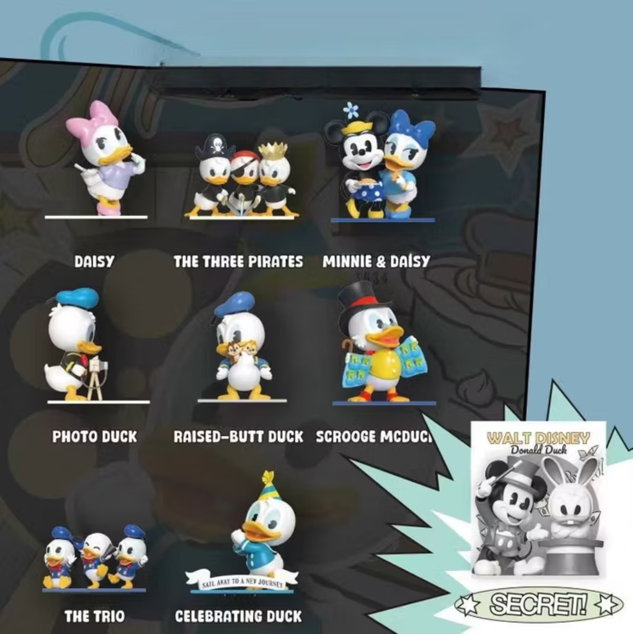 โมเดล ได้ 1 ตัว | Disney - Donald Duck Cover Model Series by Miniso