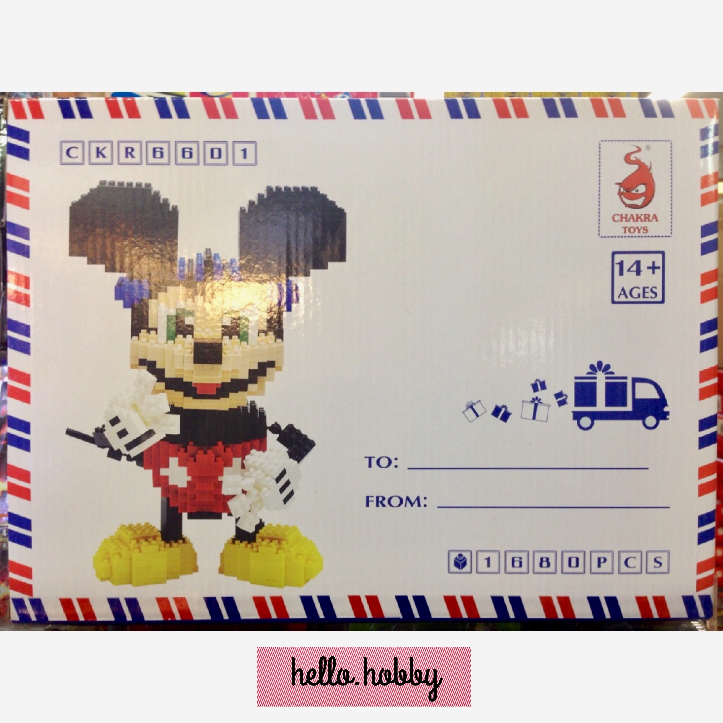 Chakra Toys CKR 6601 Mickey Mouse 1680pcs