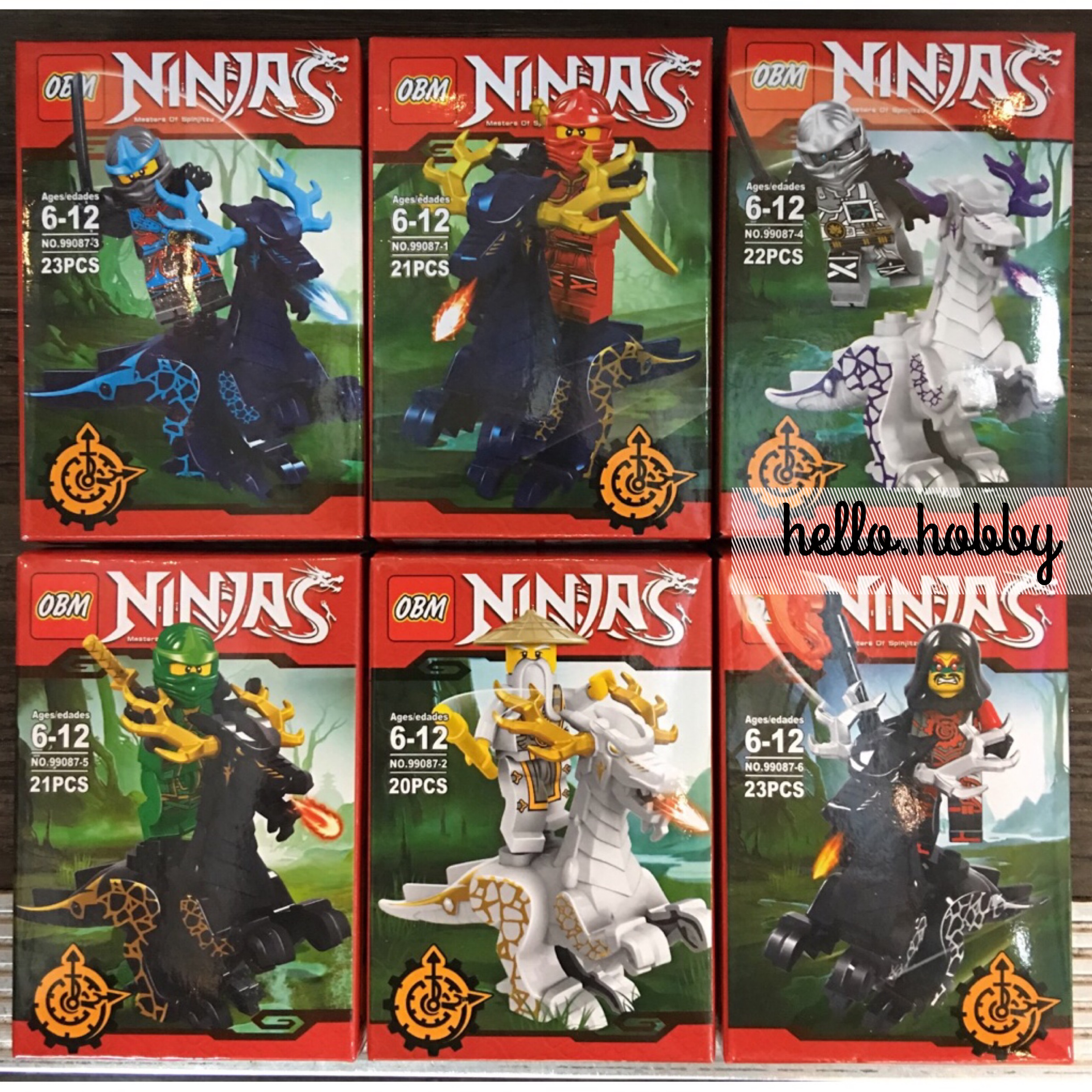 OBM 99087 1-6 Ninjago