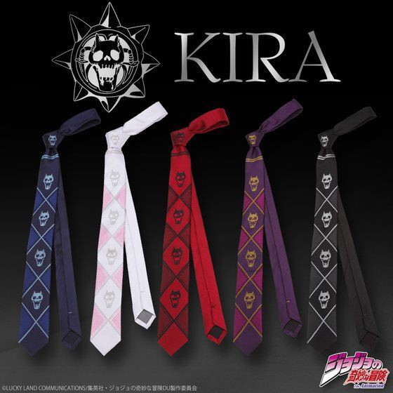 PRE-ORDER : JoJo's Bizarre Adventure: Diamond Is Unbreakable Yoshikage Kira Necktie