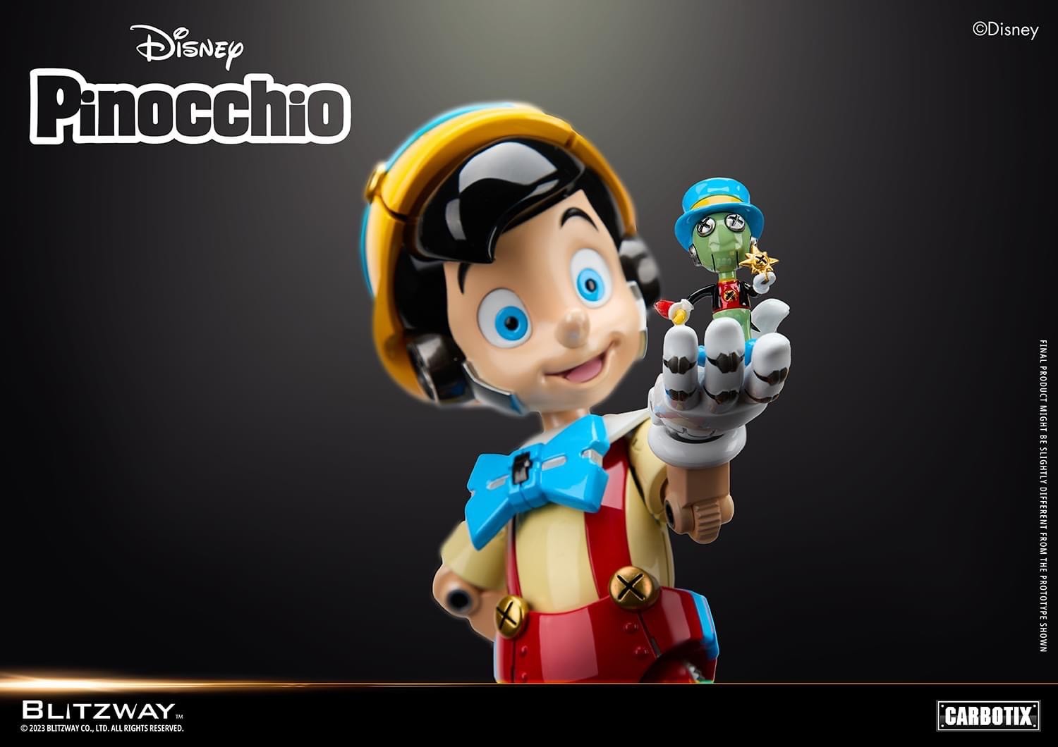 CARBOTIX - Disney Characters Series - Pinocchio by Blitzway x 5Pro Studio