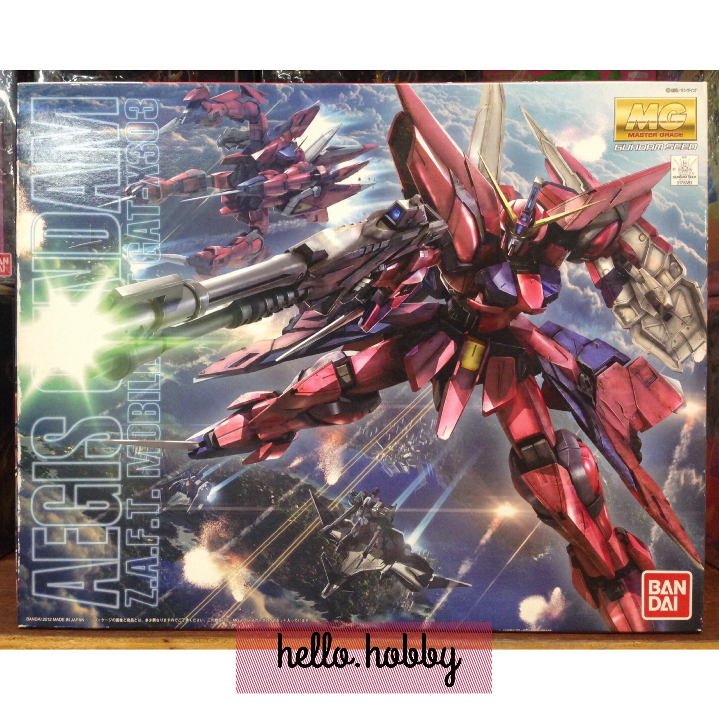 MG 1/100 GAT-X303 Aegis Gundam by Bandai