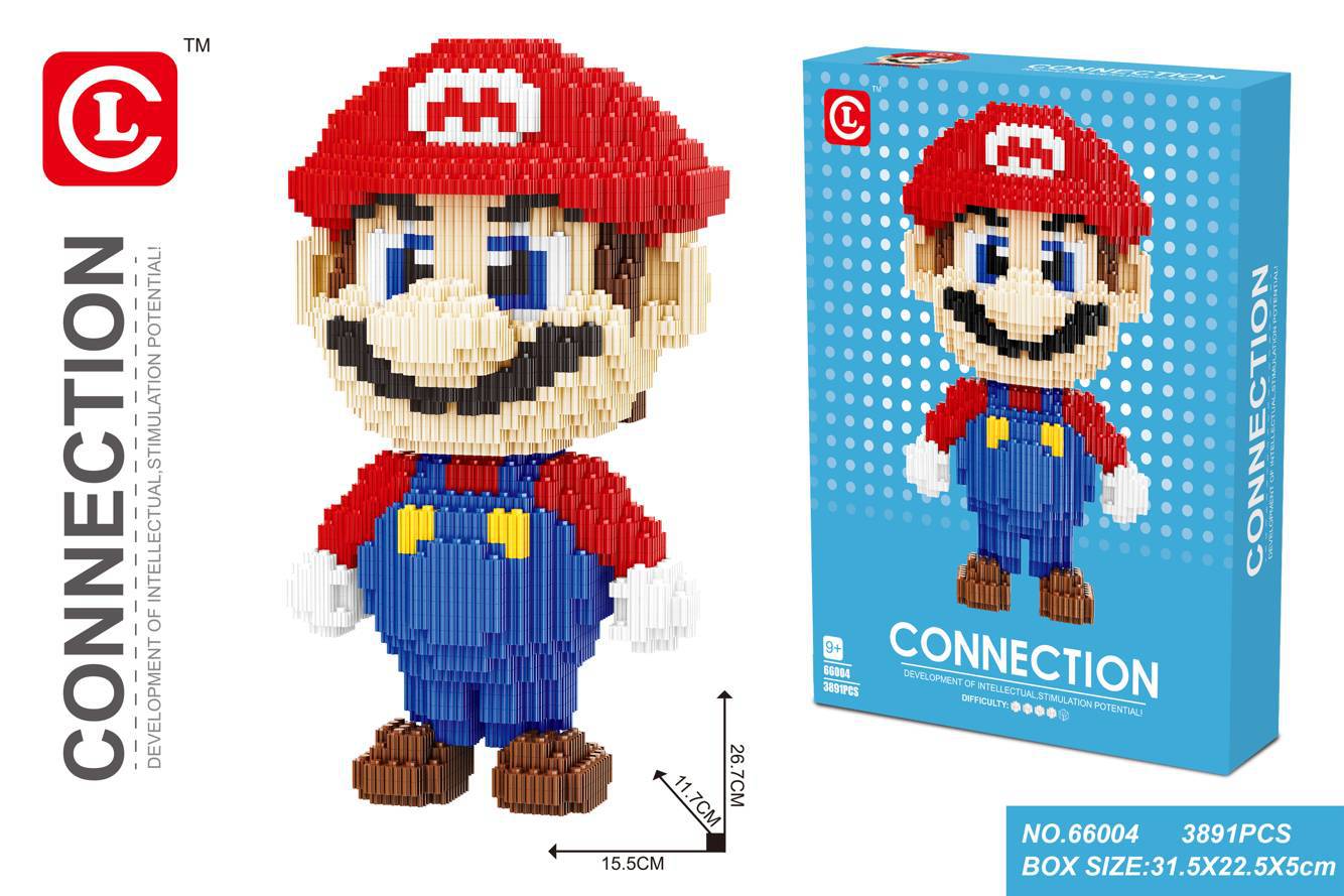 Lechuan 66004 Super Mario 3891pcs
