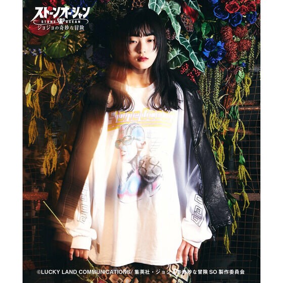 PRE-ORDER : JoJo's Bizarre Adventure: Stone Ocean [glamb] Long T-shirt