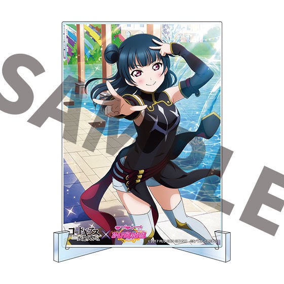 PRE-ORDER : "Love Live! School Idol Festival" x "Code Geass: Lelouch of Rebellion" Collaboration Aqours A6 Acrylic Panel <9 types in total>