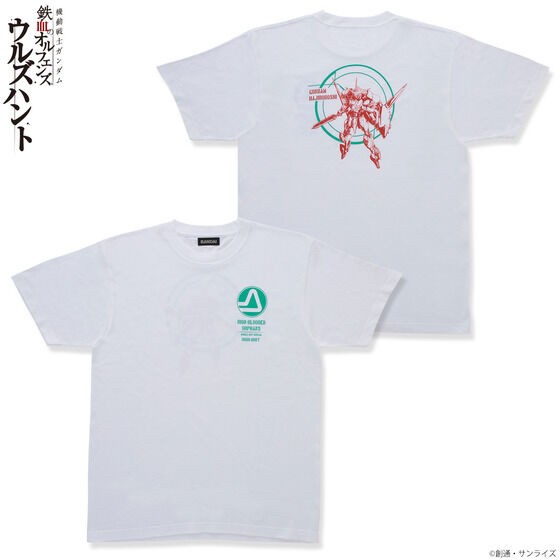 PRE-ORDER : Mobile Suit Gundam Iron-Blooded Orphans Urdr-Hunt Gundam / Hajiroboshi T-shirt