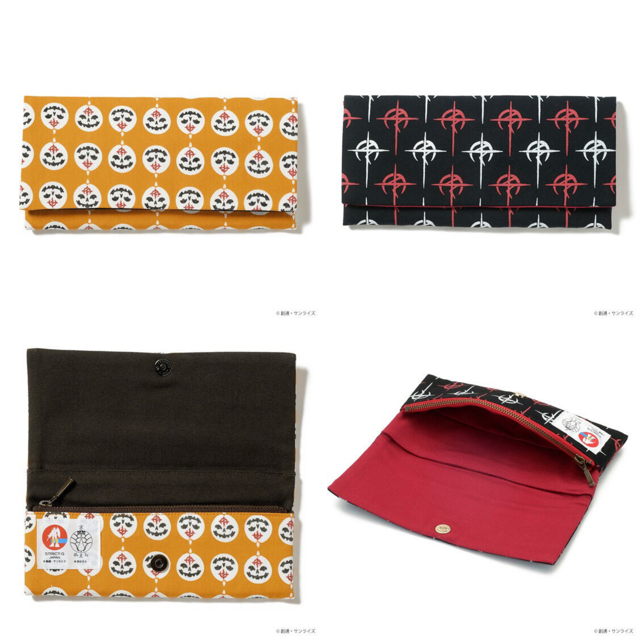 PRE-ORDER : STRICT-G JAPAN Kyo Kaera "Mobile Suit Gundam: Hathaway's Flash" Long Wallet
