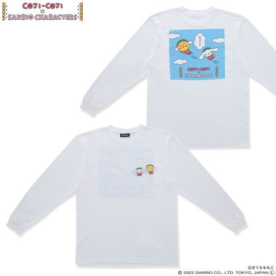 PRE-ORDER : Coji-Coji x Sanrio Characters Long Sleeve T-shirt (2 types)