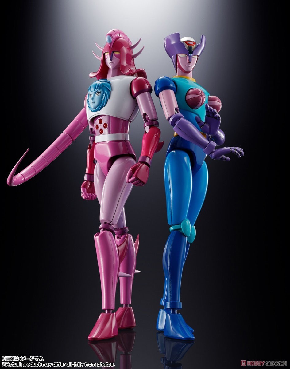 Soul of Chogokin - GX-108 Rhein X1 & Dianan A By Bandai