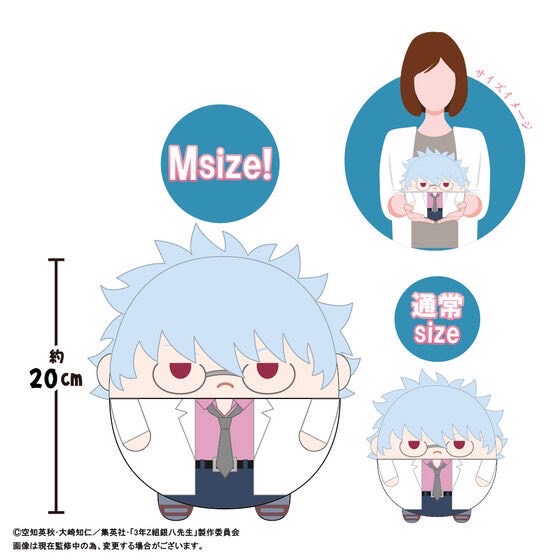 PRE-ORDER : 3rd Year Class Z Ginpachi-sensei Tenorin Collection / Fuwakororin M size , BIG / Kadochara