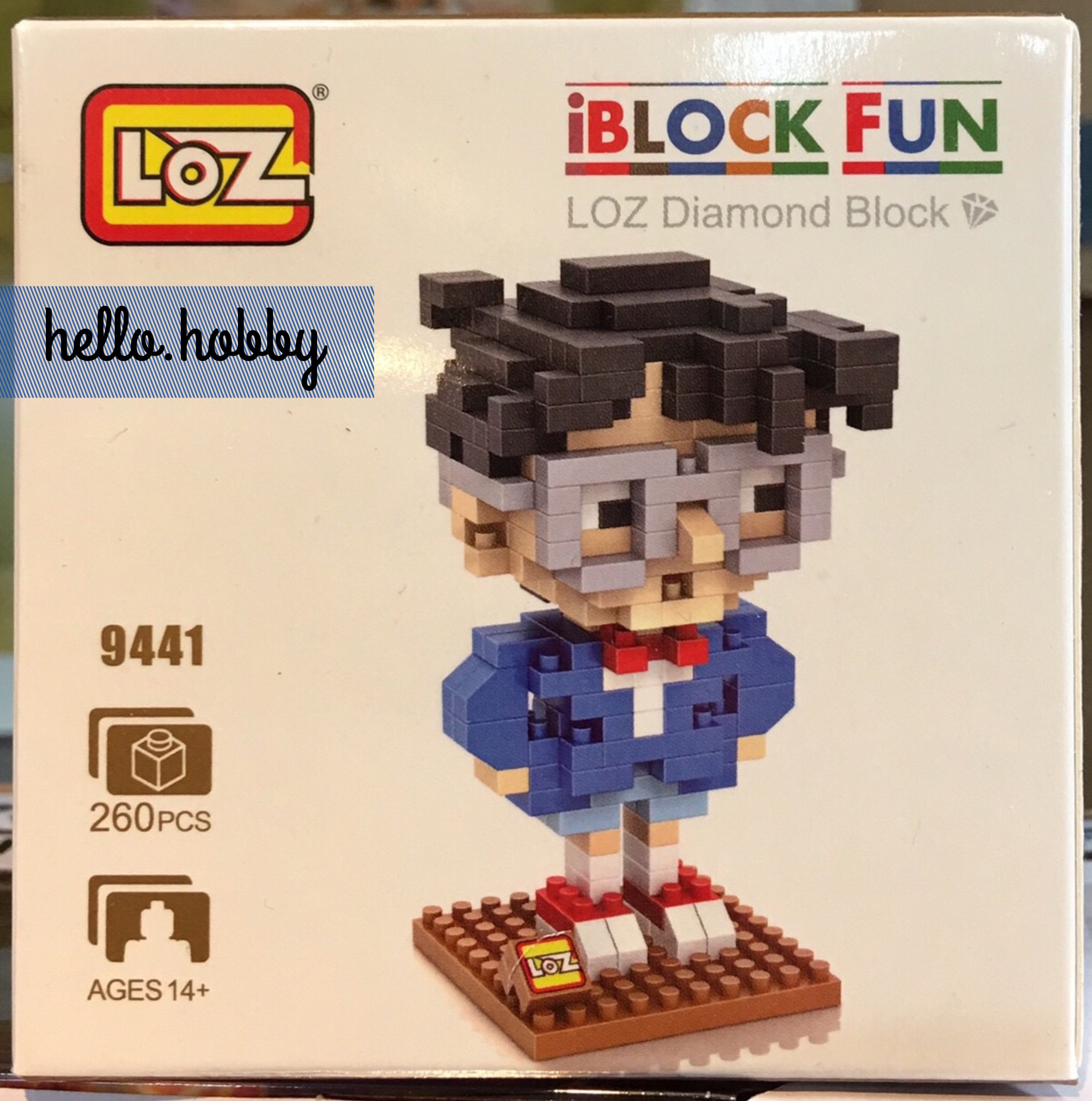 LOZ 9441 Detective Conan 260pcs