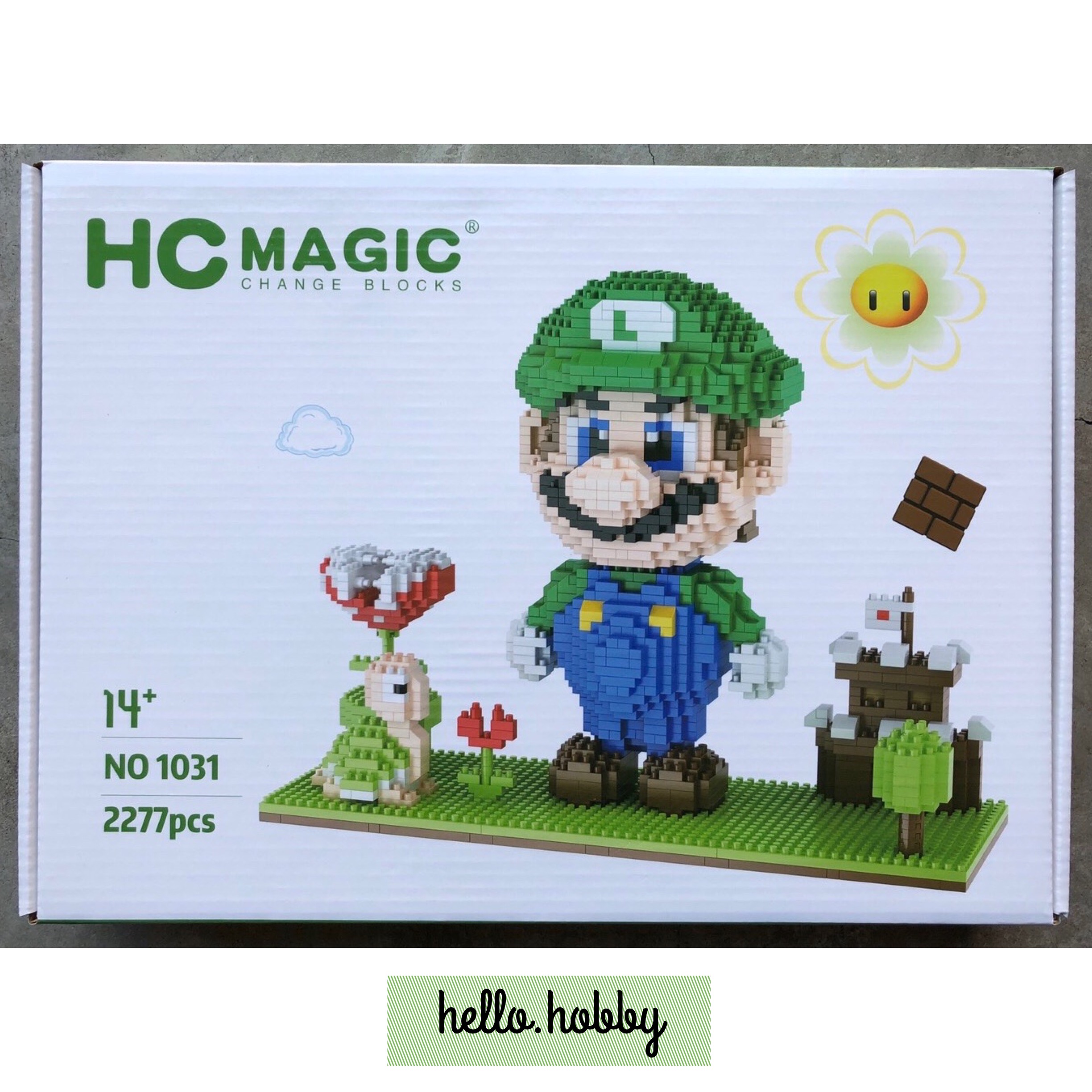 HC Magic 1031 Mario Bros. Luigi 2277pcs