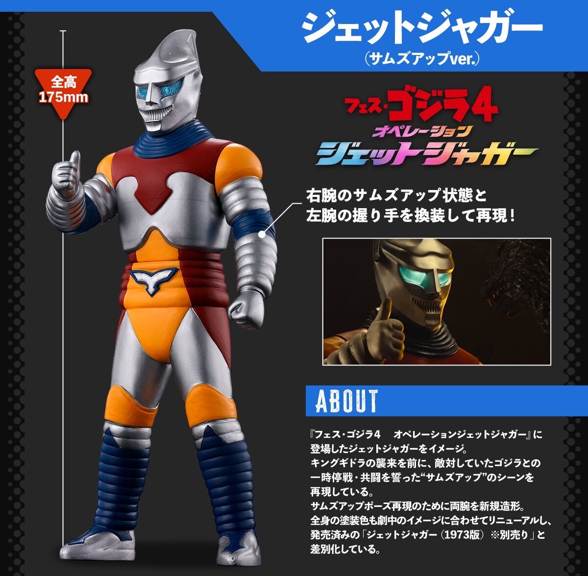 PRE-ORDER : Movie Monster Series Jet Jaguar -Fest Godzilla Special Set-