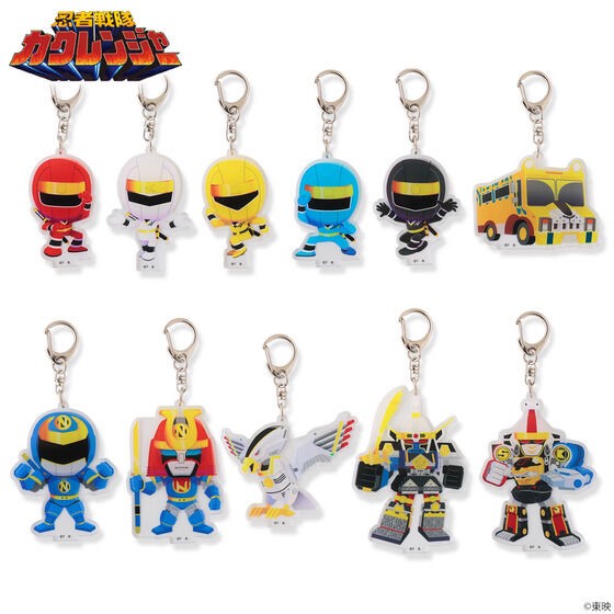 PRE-ORDER : Ninja Sentai Kakuranger Deformed Acrylic Stand (11 types in total)