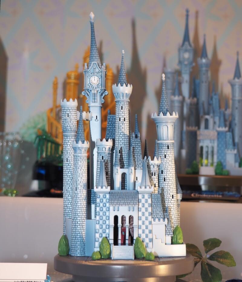 Pre-order : Plastic Model Kit : Disney Castle Craft Collection - CINDERELLA (มีไฟ LED)