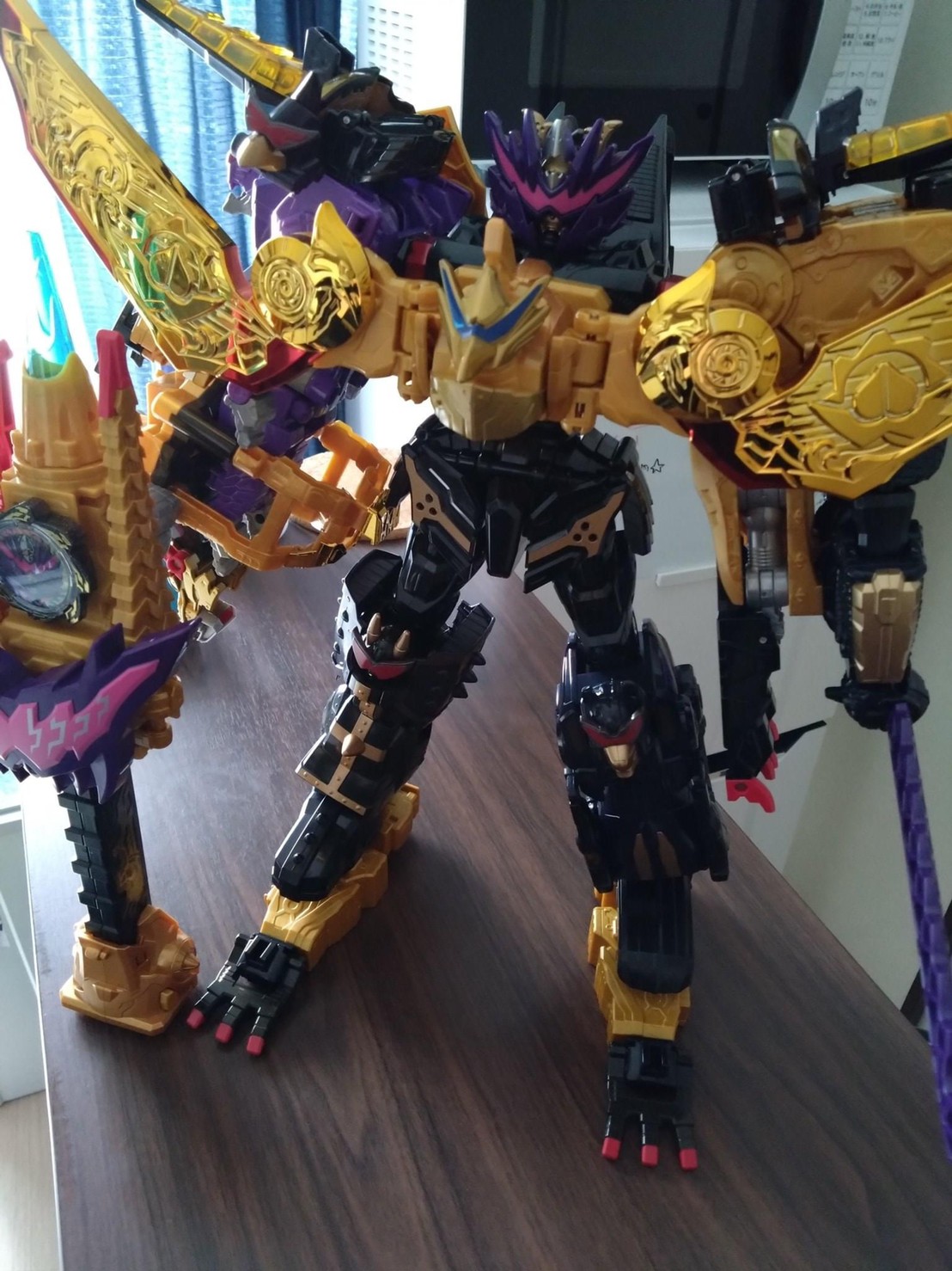 Avataro Sentai Donbrothers - DX Black Onitaijin Murasame (+ได้ Premium Gear ด้วย!) by Premium Bandai (มีกล่องน้ำตาล)