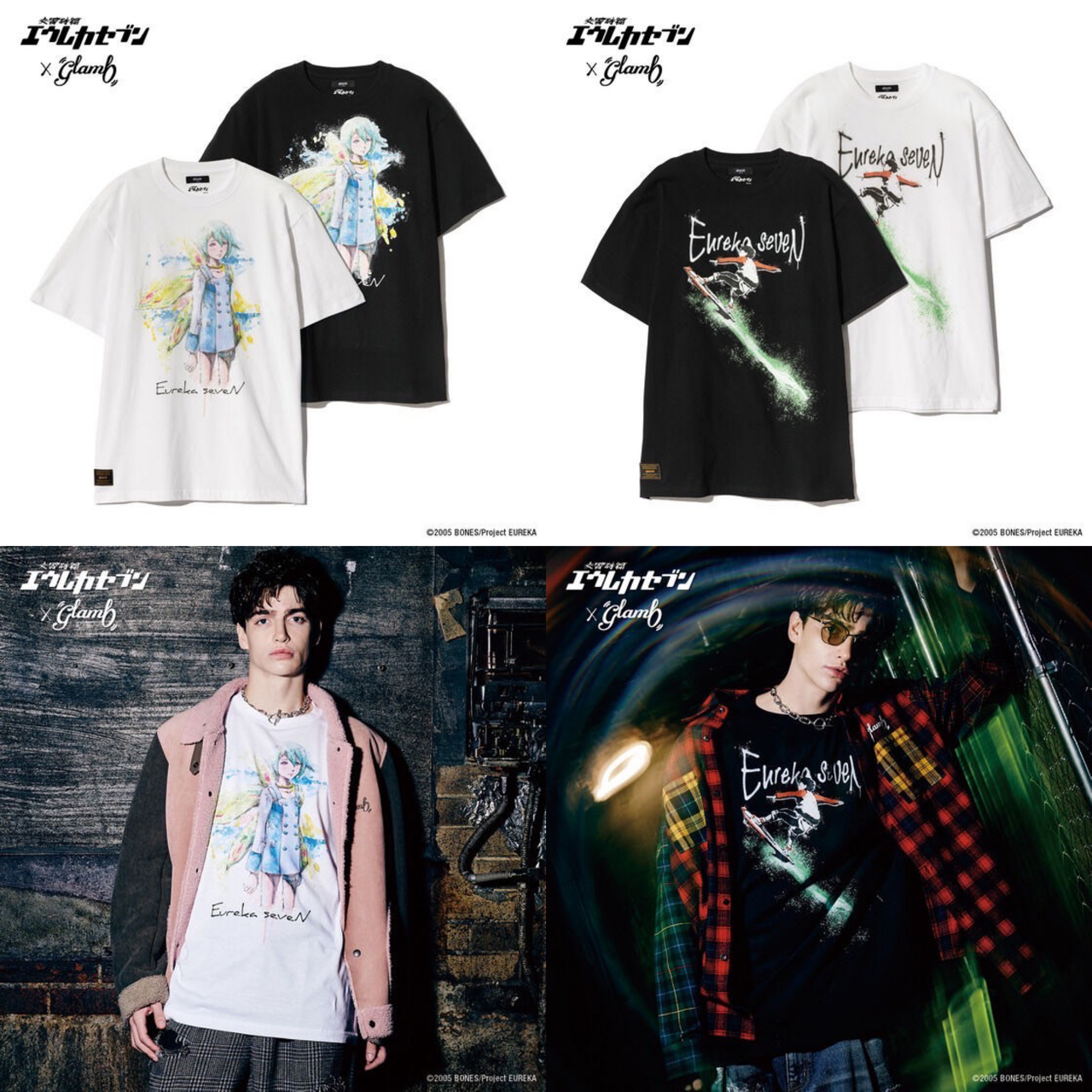 PRE-ORDER : Eureka Seven x glamb T-shirt