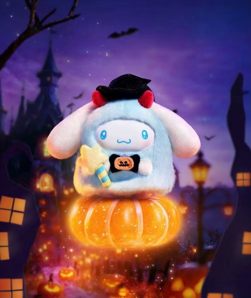 ตุ๊กตาพวงกุญแจ Sanrio - Halloween Candy Carnival Night Series Vinyl Plush Pendant Keychain by Miniso