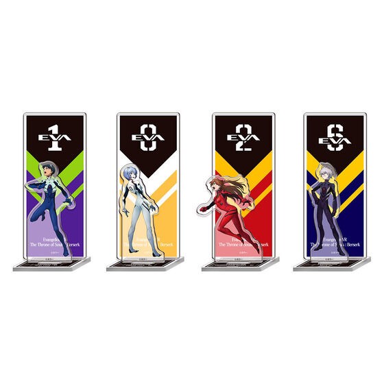 PRE-ORDER : SHIN JAPAN HEROES AMUSEMENT WORLD Evangelion VR Acrylic Stand