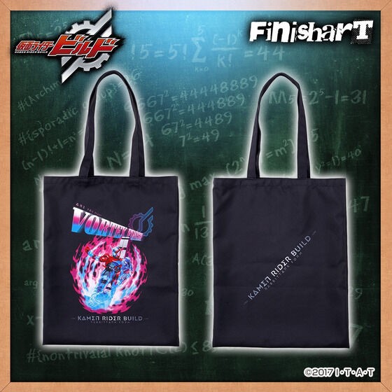 PRE-ORDER : FinisharT Kamen Rider Build Series Tote Bag All 3 Types