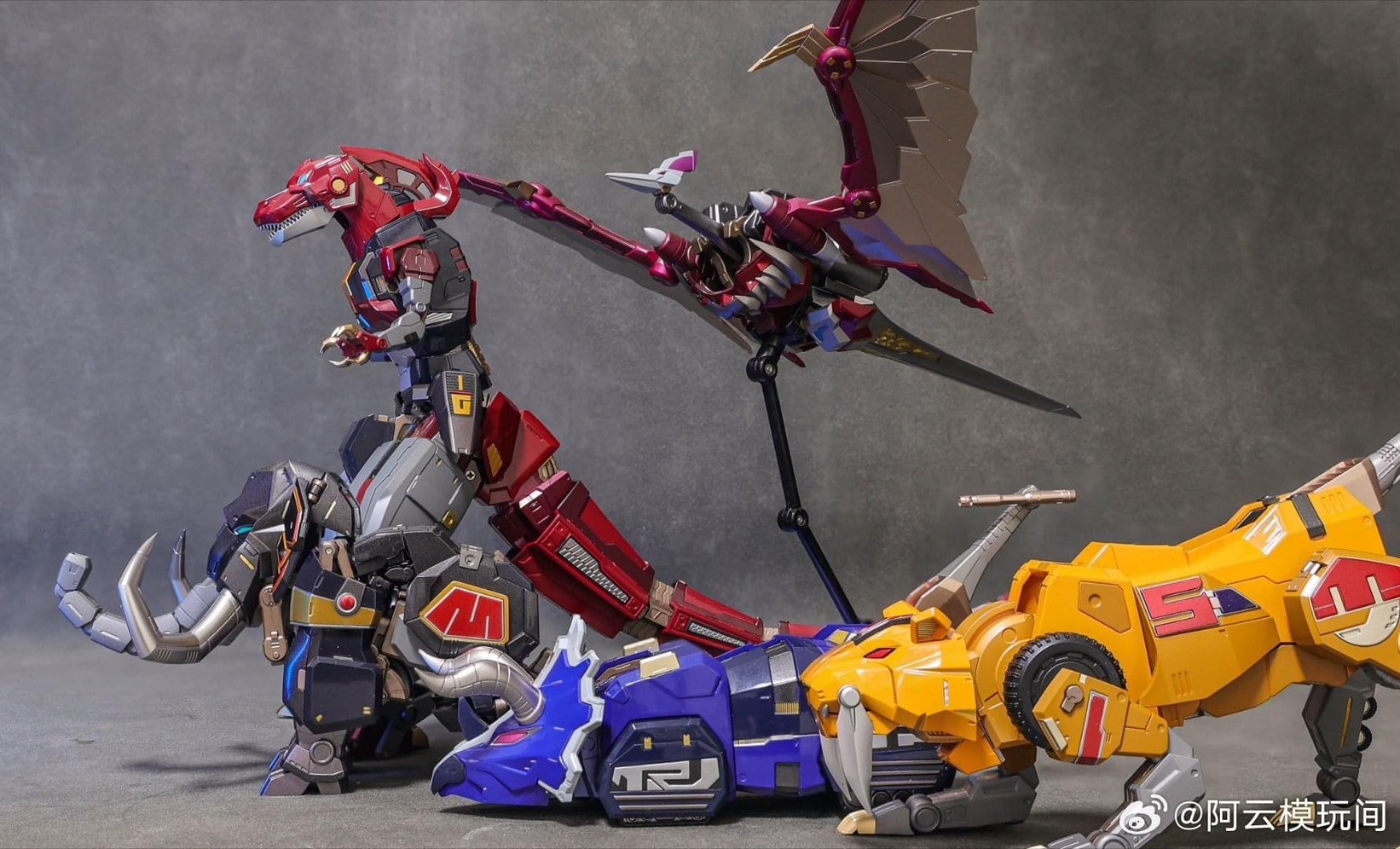 [Go! Kara Kuri Combine] Dino Megazord By Flame Toys