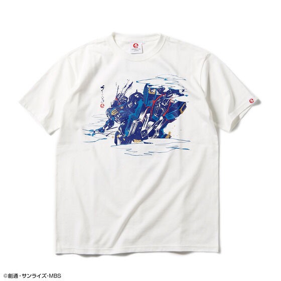 PRE-ORDER : STRICT-G JAPAN "Mobile Suit Gundam The Witch from Mercury" T-shirt Brush Painting Style