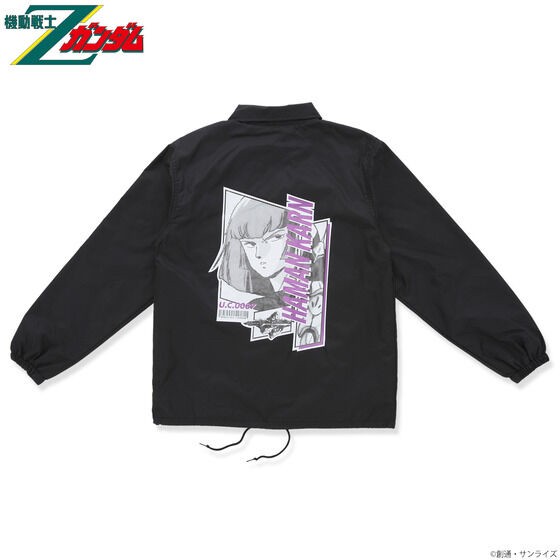 PRE-ORDER : Mobile Suit Z Gundam Haman Karn Series Coach Jacket Face Pattern