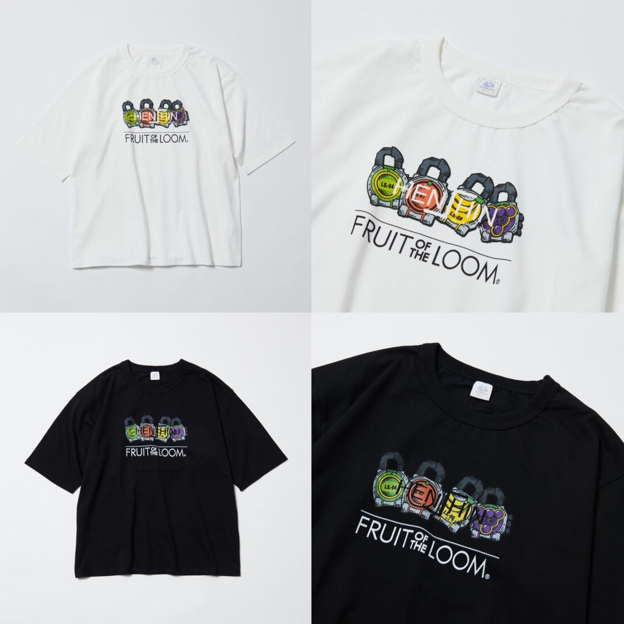 PRE-ORDER : Kamen Rider Gaim | HENSHIN by KAMEN RIDER × FRUIT OF THE LOOM Big T-shirt