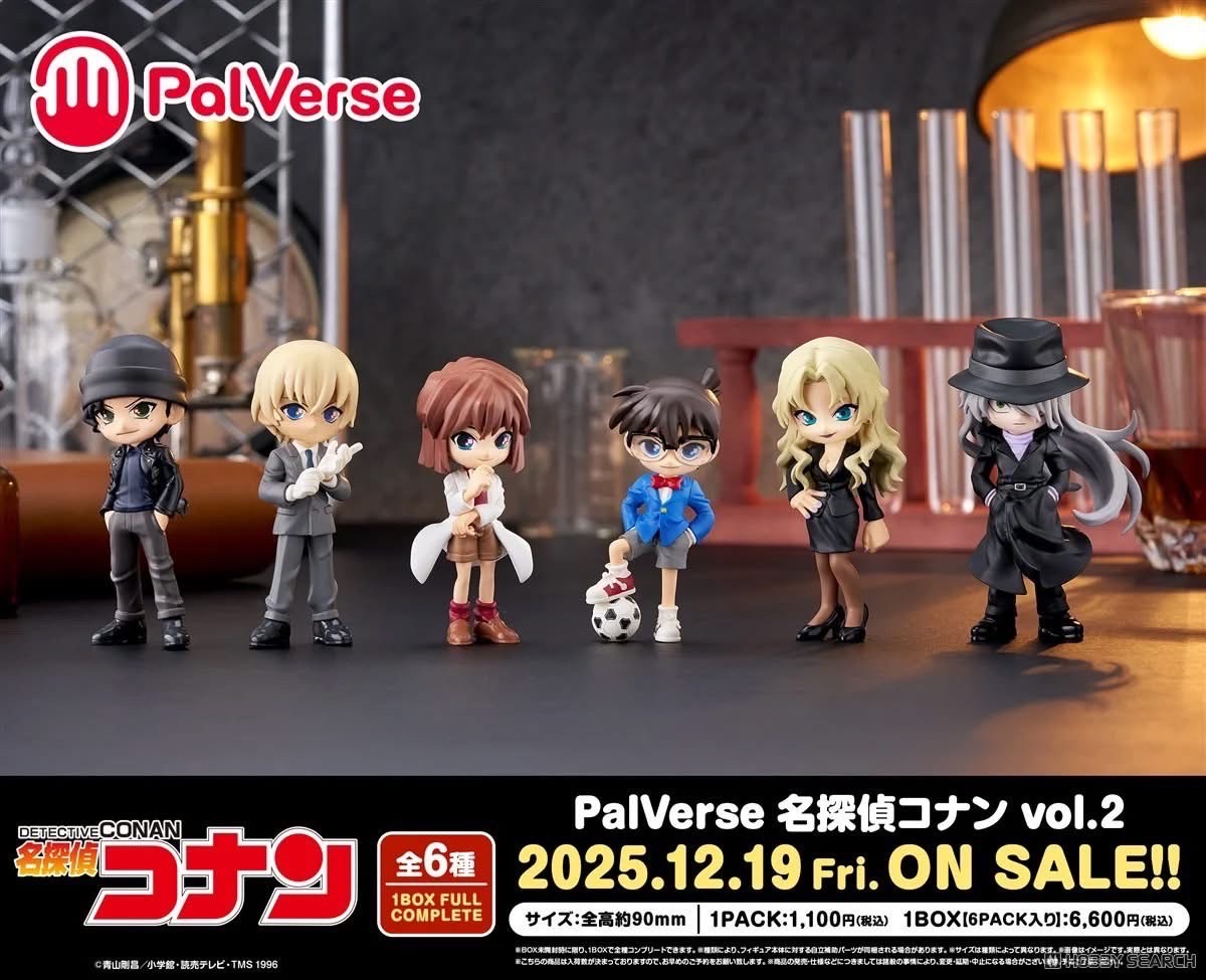 Pre-order : PalVerse Detective Conan Vol.2 (6 pcs) by Bushiroad Creative