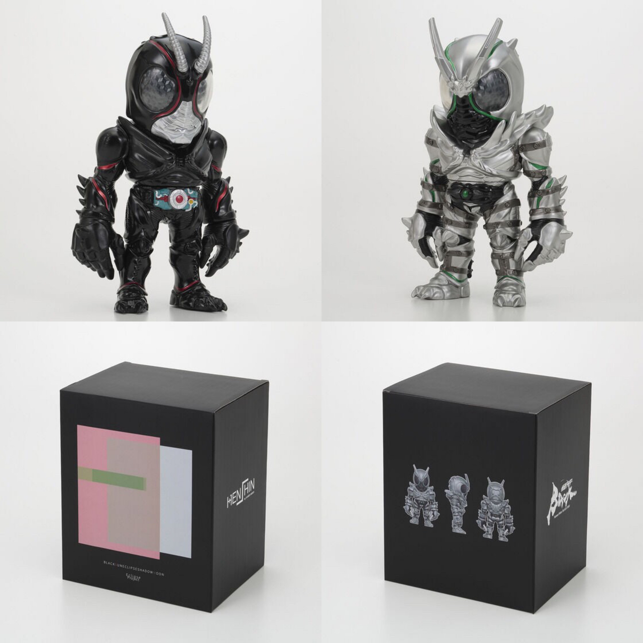 PRE-ORDER : Black Sun Eclipse Figure Kamen Rider BLACK SUN & SHADOWMOON | HENSHIN by KAMEN RIDER × TOUMART
