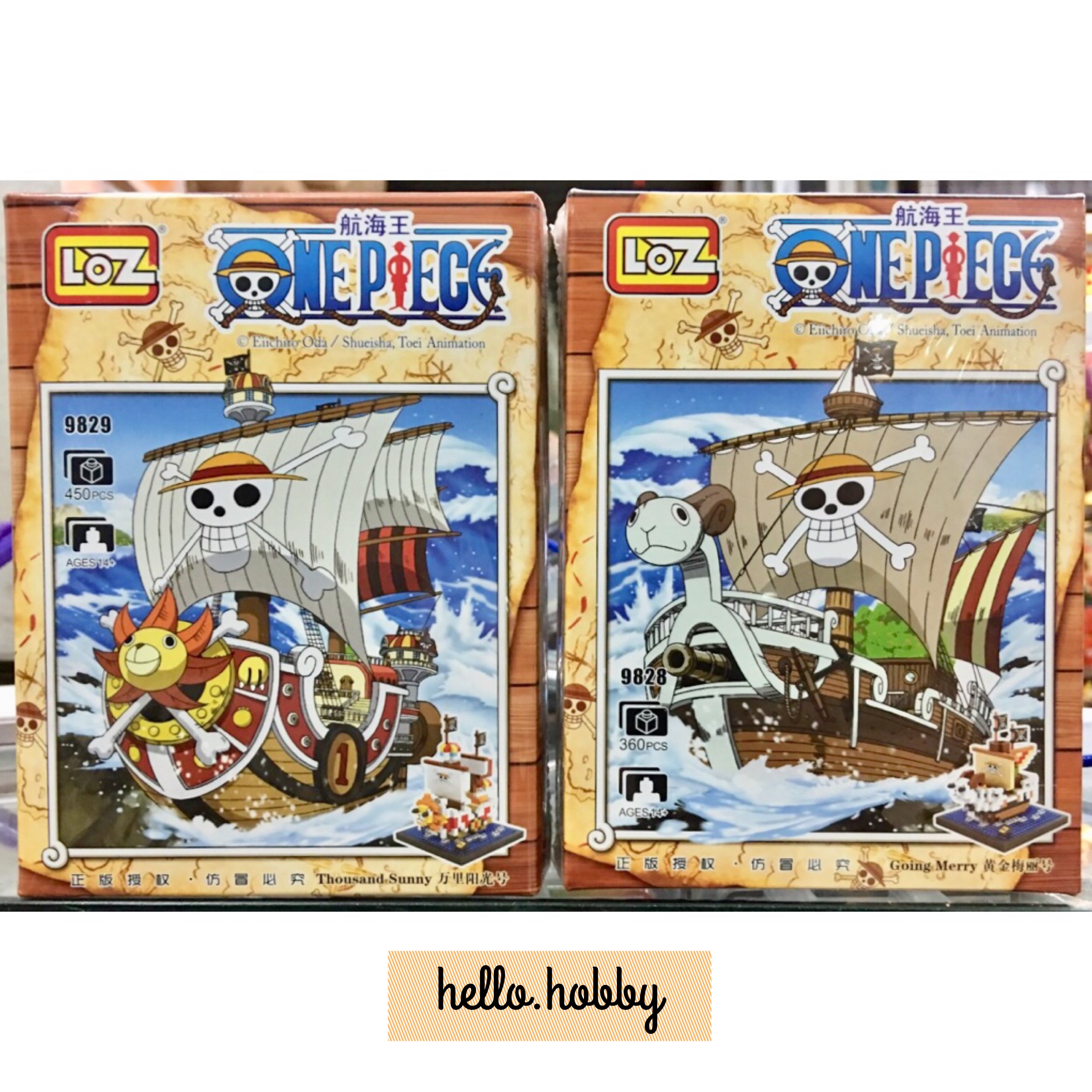 LOZ 9829 One Piece Thousand Sunny 450pcs