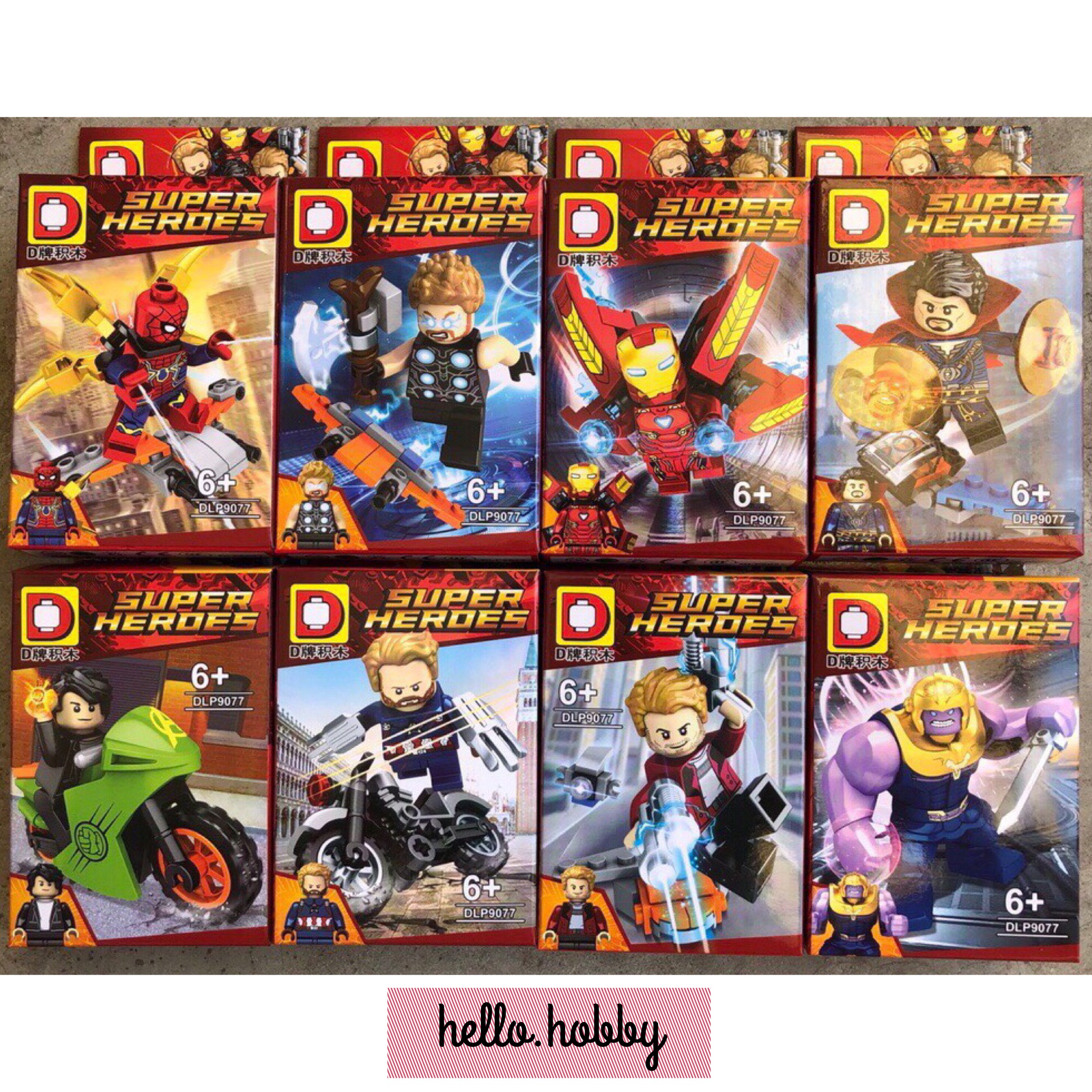 DLP 9077 Super Heroes
