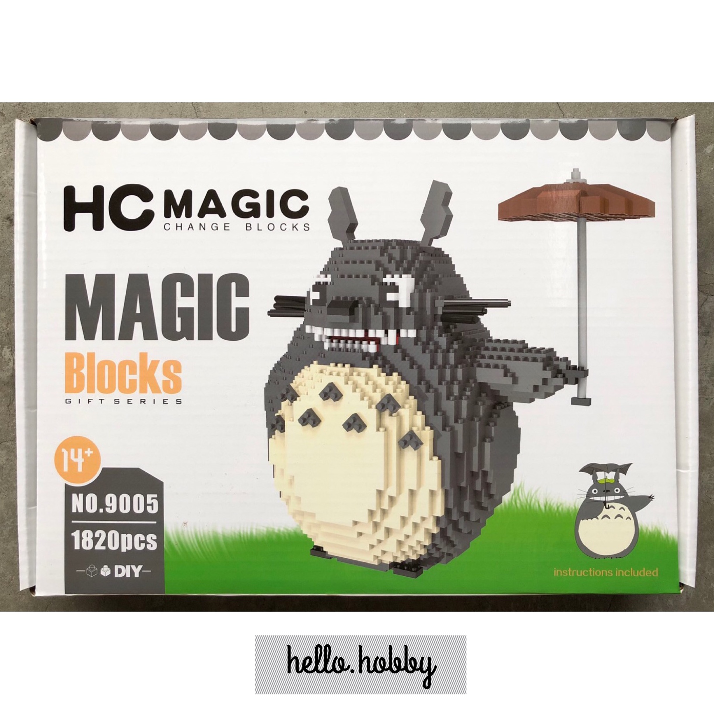Hc Magic 9005 My Neighbor Totoro 1820pcs