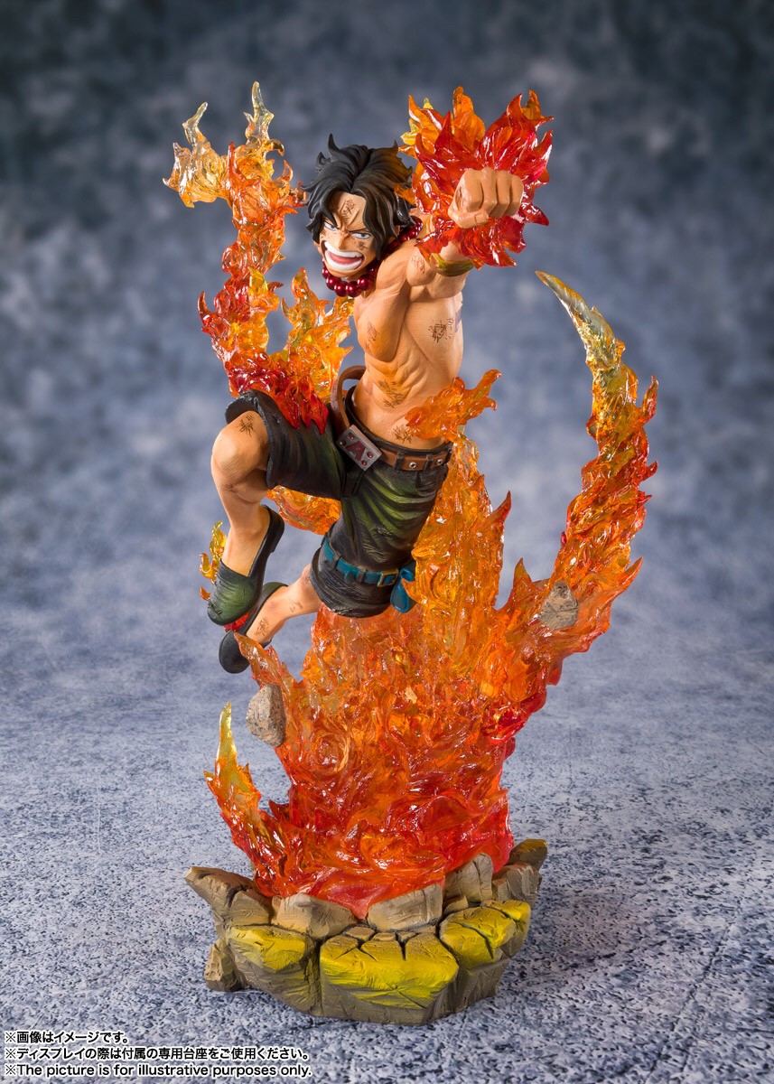 FIGUARTS ZERO PORTGAS D. ACE -WHITEBEARD PIRATES 2ND COMMANDER- (ONE PIECE) PVC FIGURE