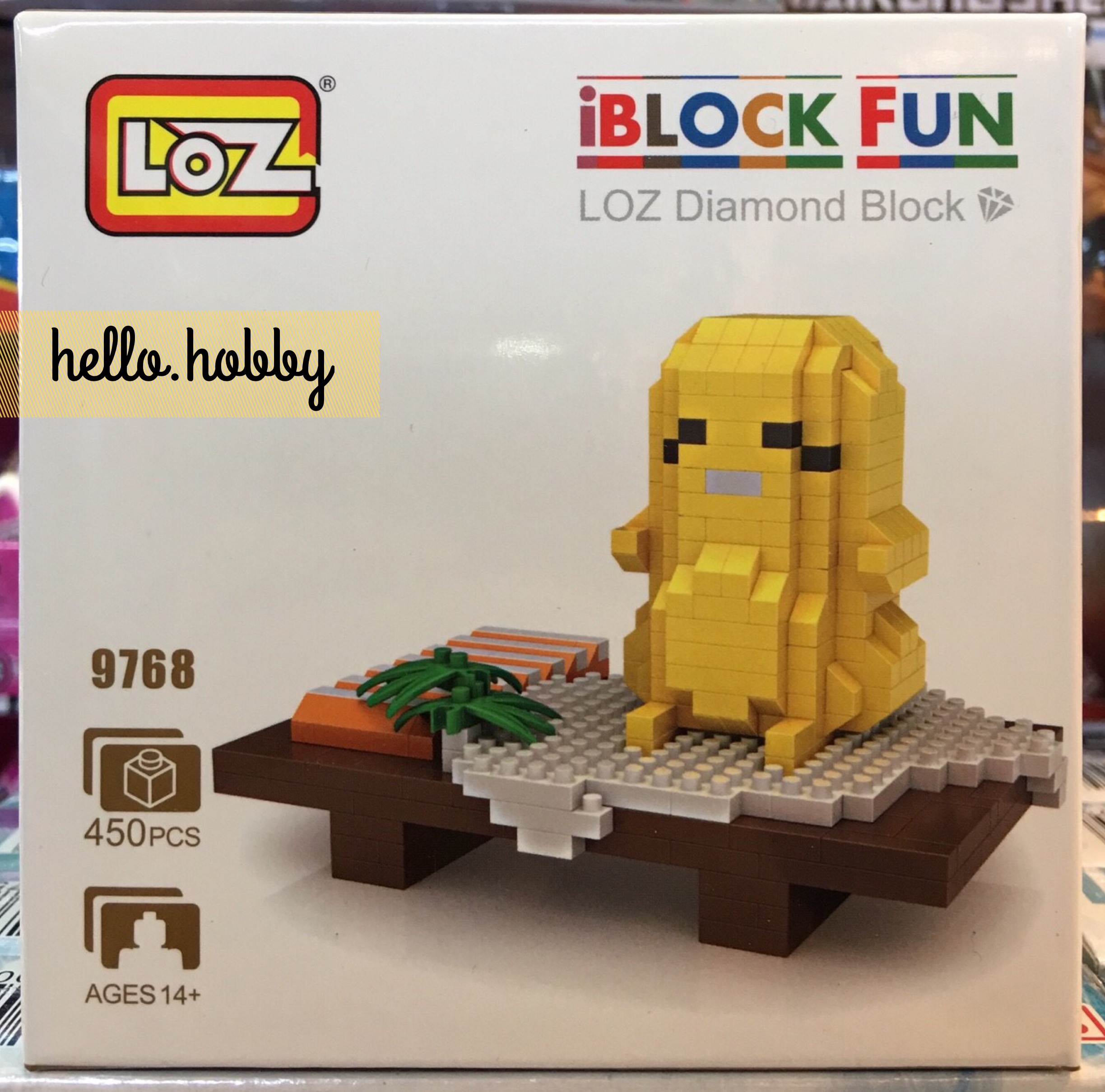 LOZ 9768 Gudetama Sushi Assembly 450pcs