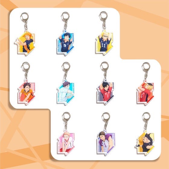 PRE-ORDER : Haikyu!! Acrylic Keychain