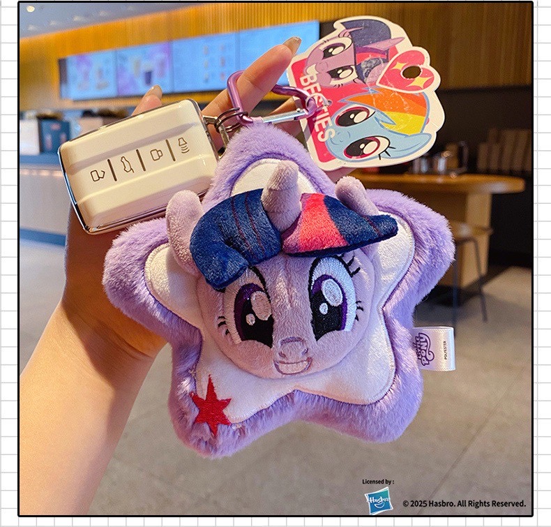 กระเป๋าใส่ของจุกจิก ลิขสิทธิ์แท้ - My Little Pony - Plush Pendant Coin Purse AirPod Case Series by Baimao