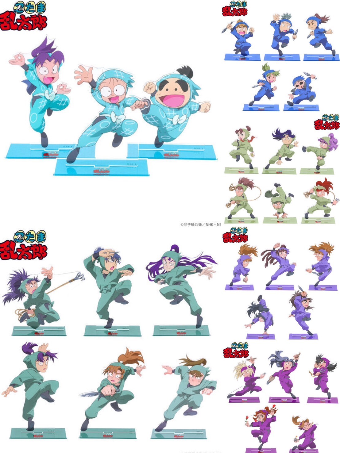 PRE-ORDER : Nintama Rantaro Big Acrylic Stand (30 types)