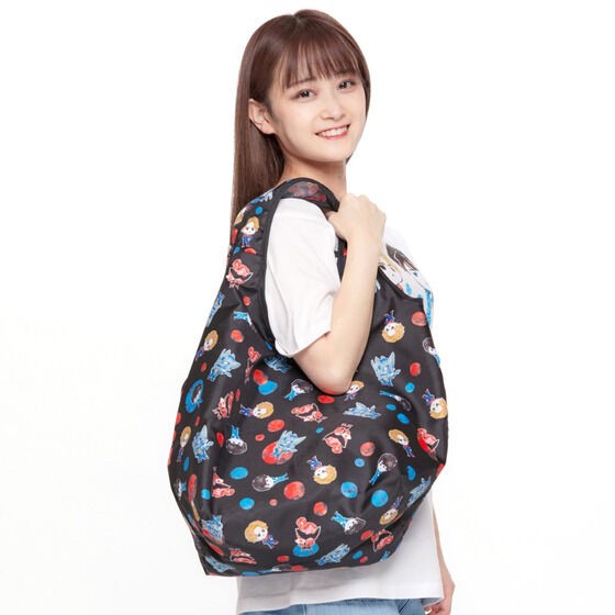 PRE-ORDER : Avataro Sentai Donbrothers Deformed Foldable Tote Bag Two Shot Pattern (Don Momotaro & Sonoi)