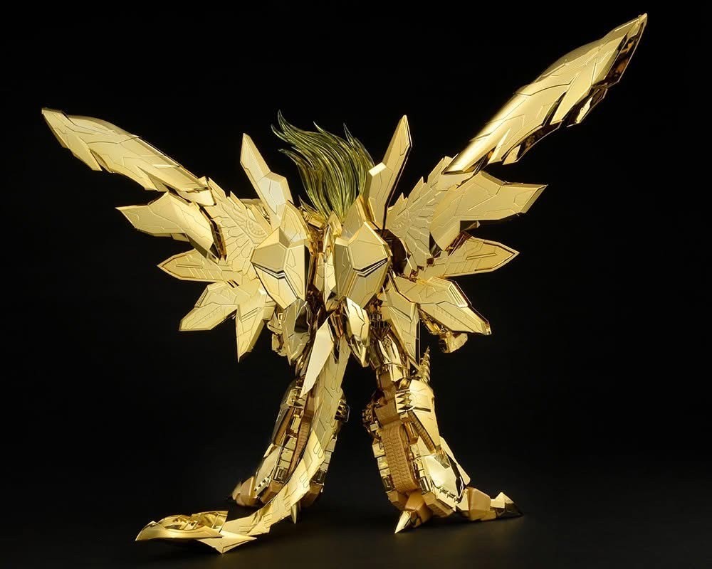 Pre-order : AMAKUNITECH The King of Braves GaoGaiGar FINAL: GENESIC GAOGAIGAR GOLD Ver. Plastic Model Kit by Kotobukiya